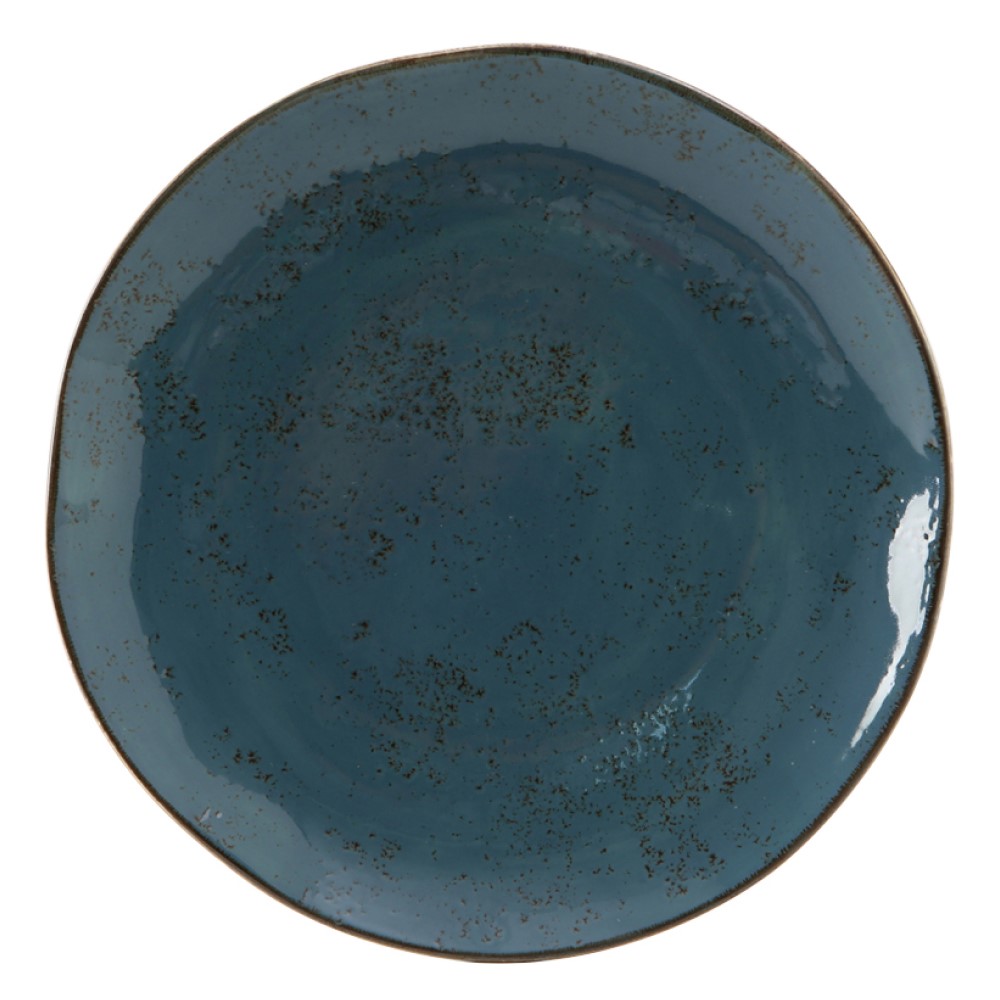 PLATE 9" ROUND AZURE (2)