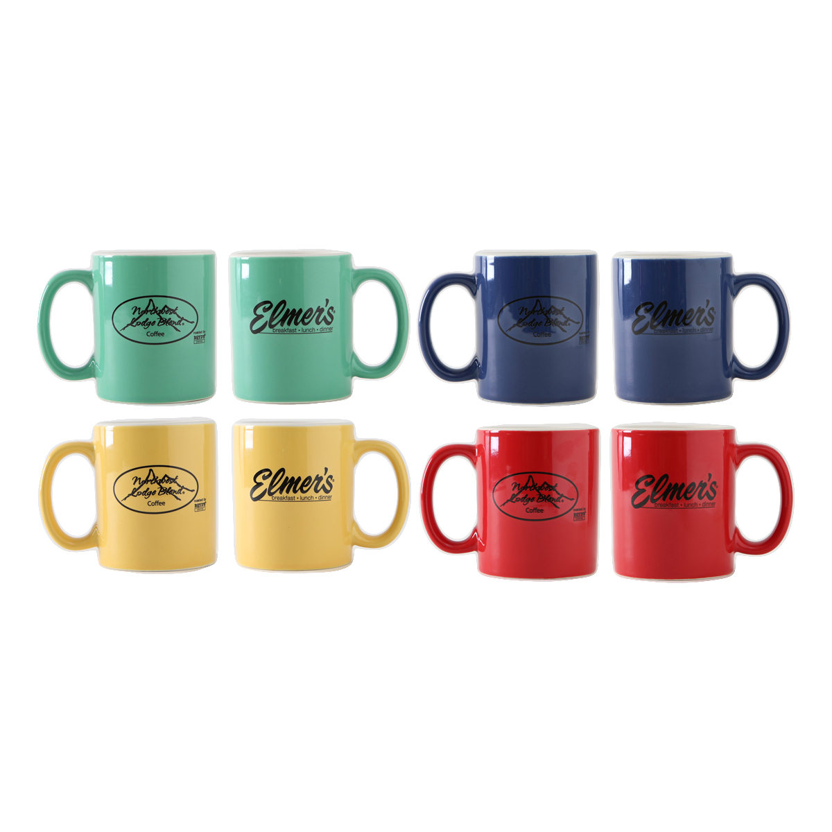 12 OZ ELMERS LOGO MUG (2) *SA*