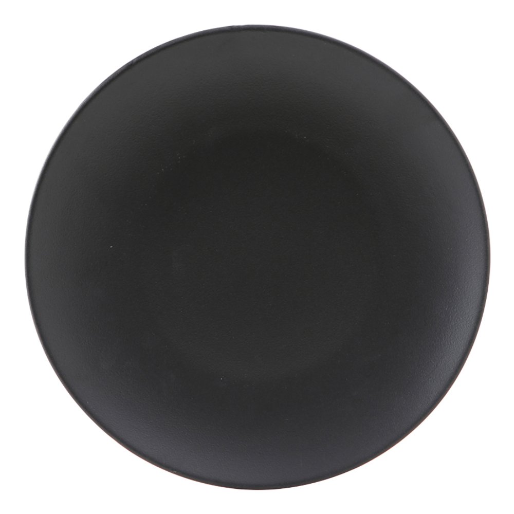 PLATE 10 1/4" RND MATTE BLACK