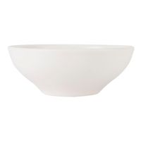 Tuxton China VWB-150A TuxTrendz Zion Soup/Salad Bowl, Matte
White, China - 15 oz