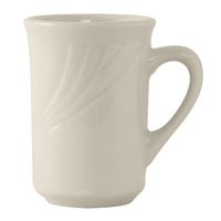 Tuxton China YEM-080 Monterey Mug, Eggshell, China - 7-1/2
oz