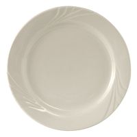 Tuxton China YEA-090 Monterey Plate, Eggshell, China - 9"