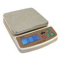 Update International DPS-20 Digital Portion Scale, Stainless
Steel - 8-1/2" x 6-1/8" x 1-3/4"; 20 lb