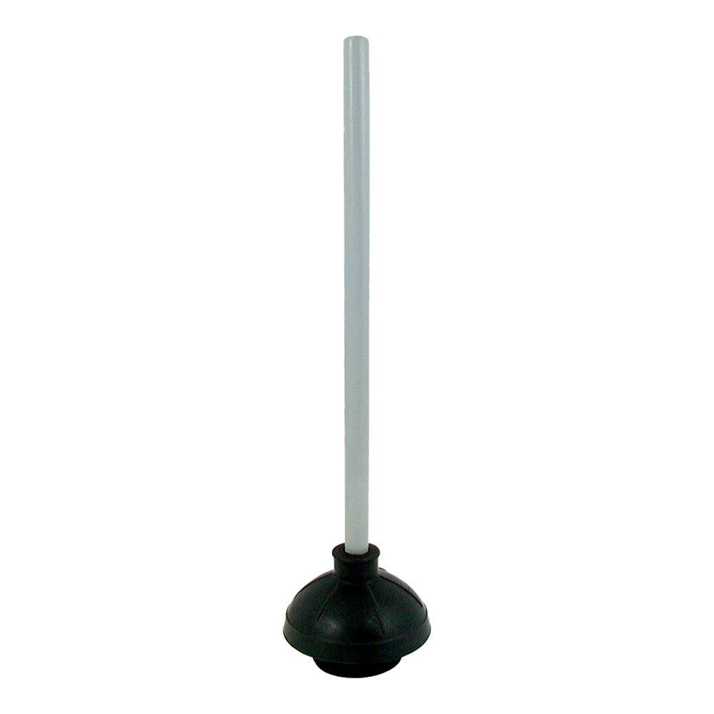 PLUNGER 24" WOOD BLK CUP *SA*