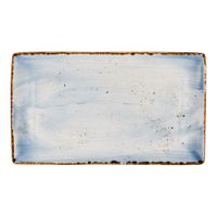 Vertex China LTS-R20 London Terra Rectangular Platter, Terra
Sky, China - 13" x 7-1/2"