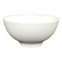 Vertex China RB-B45 Rubicon Rice Bowl, White, China - 9 oz