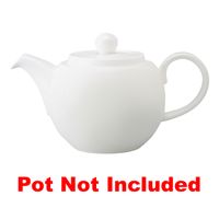 Villeroy & Boch 16-2155-0950 Easy White #5 Teapot Lid Only,
White, Porcelain - 2"