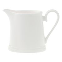 Villeroy & Boch 16-3272-0780 Stella Hotel Creamer #4
W/Handle, White, Bone China - 8-1/2 oz