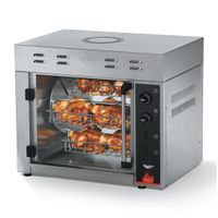 Vollrath 40704 Cayenne Chicken Rotisserie Oven, Stainless
Steel - 220V
