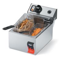 Vollrath 40706 Cayenne Standard Duty Electric Fryer,
Stainless Steel - 10 lbs