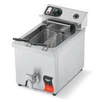 Vollrath 40709 Cayenne Medium Duty Electric Fryer, Stainless
Steel - 15 lbs
