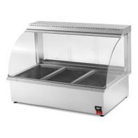 Vollrath 40732 Counter Top Hot Food Bar, Stainless Steel -
120V