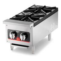 Vollrath 40736 Cayenne Countertop Gas Hot Plate, Stainless
Steel/Aluminized Steel - 52,000 BTU