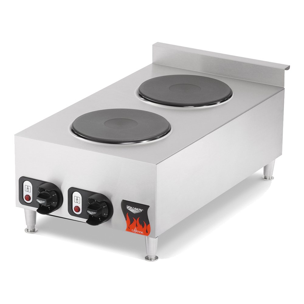 ELECTRIC TWO BURNER COUNTER