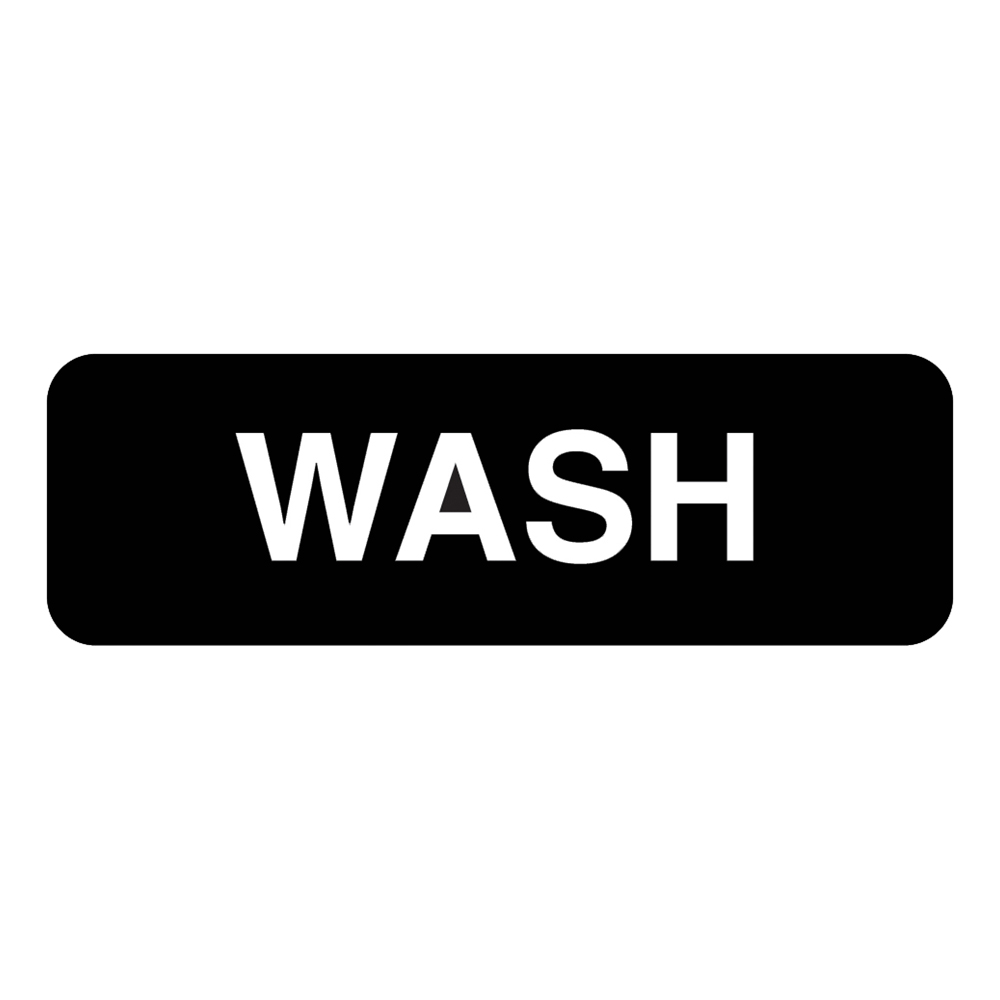 WASH SIGN