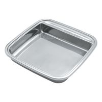 Vollrath 46137 Replacement Square Food Pan, Stainless Steel
- 6 qt