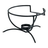 Vollrath 46549 Intrigue Round Induction Chafer Stand,
Stainless Steel - 10-1/2"