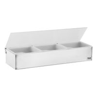 Vollrath 4705 Kondi-Keeper Condiment Dispenser Stainless
Steel - 3 qt