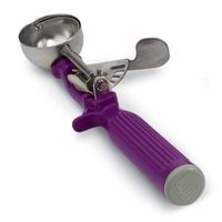 Vollrath 47147 #40 Disher, Orchid, Stainless Steel/Plastic -
3/4 oz