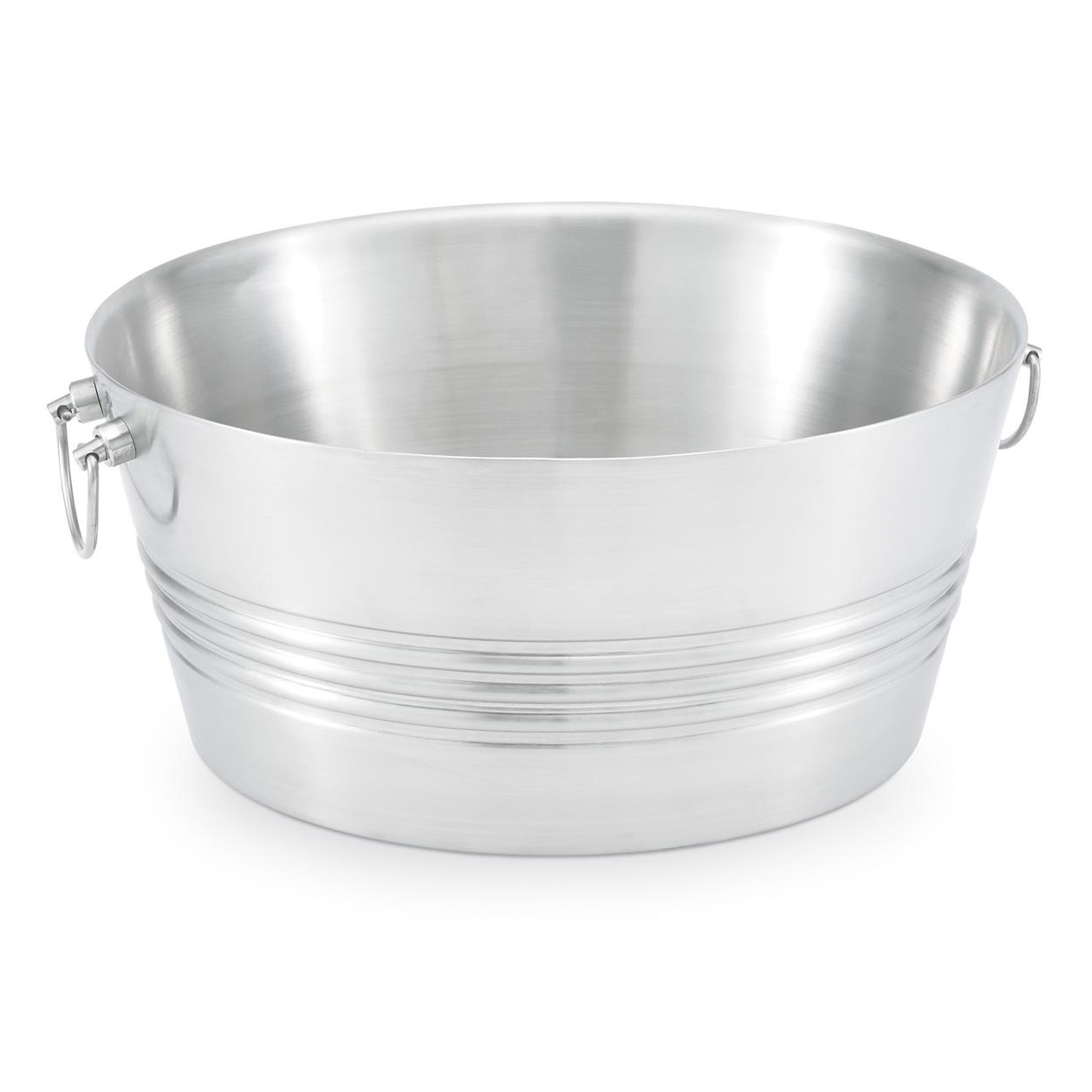 ROUND TABLETOP BEVERAGE BIN