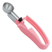 Vollrath 47402 Ergonomic #60 Disher, Pink, Stainless
Steel/Plastic - 1/2 oz