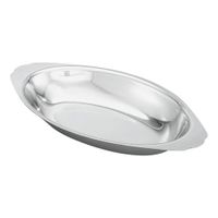 Vollrath 47428 Oval Au Gratin, Stainless Steel - 8 oz