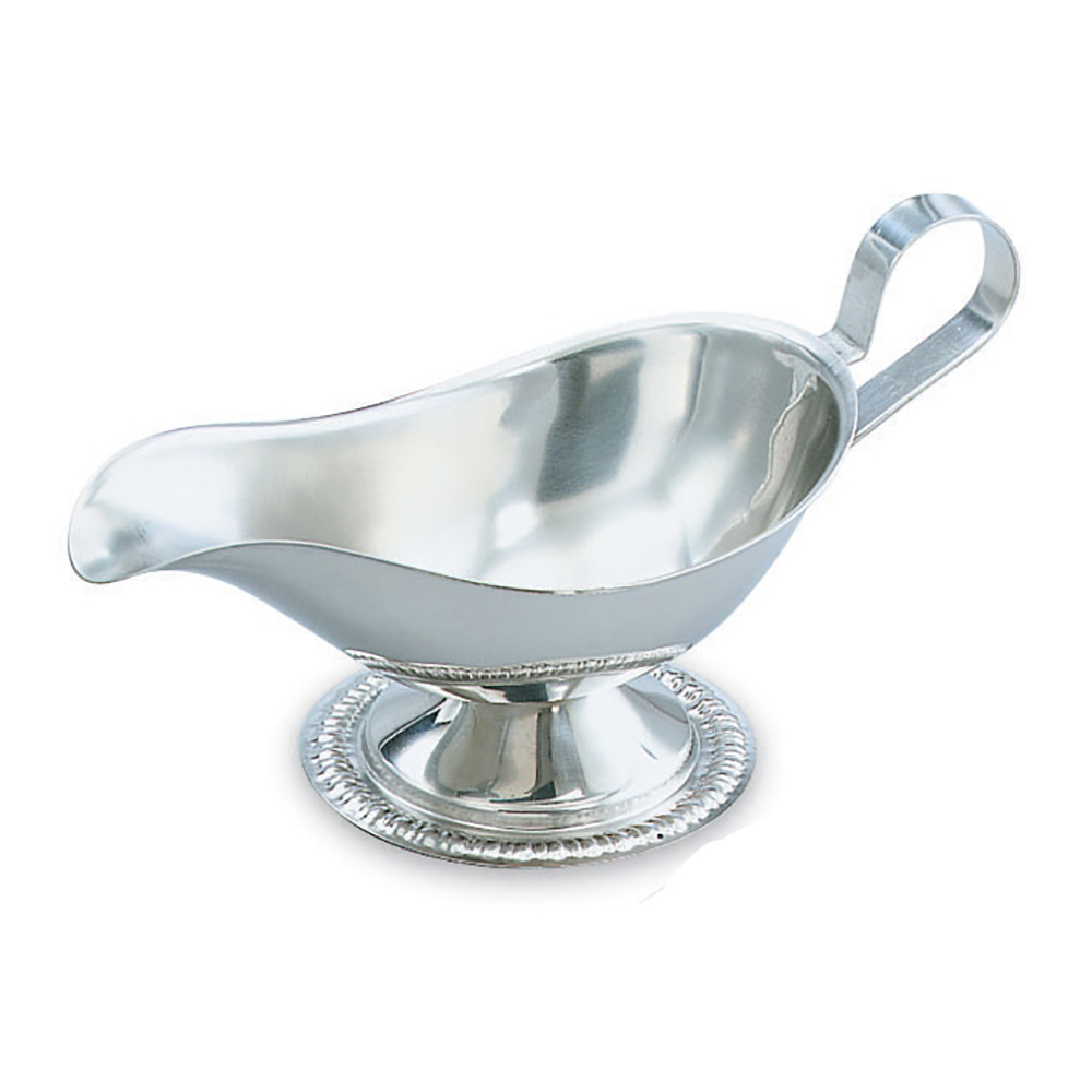 GRAVY BOAT 8 OZ.    (12)     +
