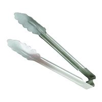 Vollrath 4781210 One-Piece Tongs, Stainless Steel - 12"