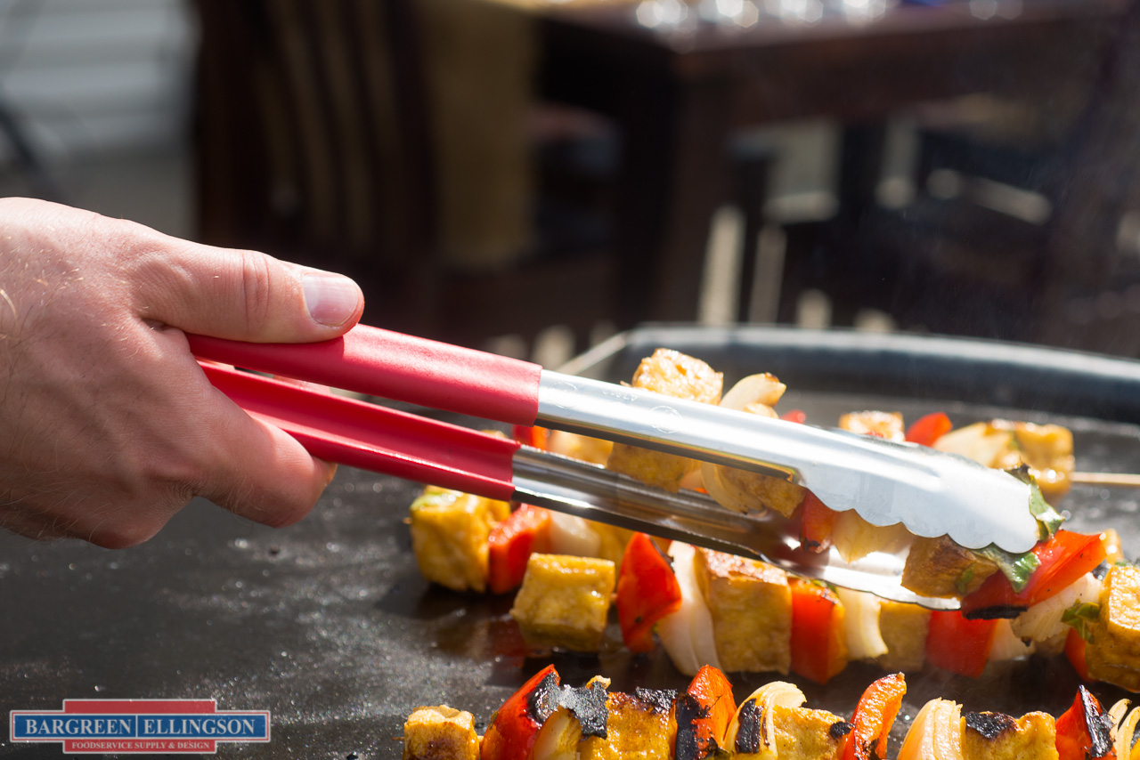 12" KOOL TOUCH TONGS RED (12)