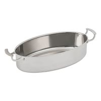 Vollrath 49445 Miramar Display Cookware Oval Au Gratin,
Stainless Steel - 7-5/16 qt