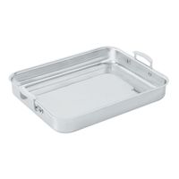 Vollrath 49433 Miramar Display Cookware Food Pan, Stainless
Steel, (w/Handles) - 4-3/5 qt; 2" Deep