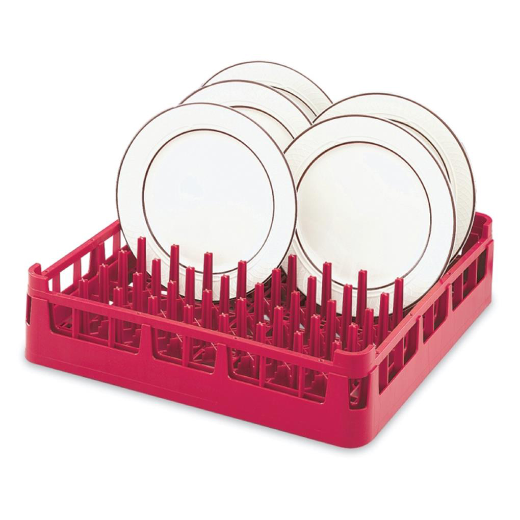 Vollrath 52695 Signature Plate Rack, Full-Size, Plastic - 19-3/4