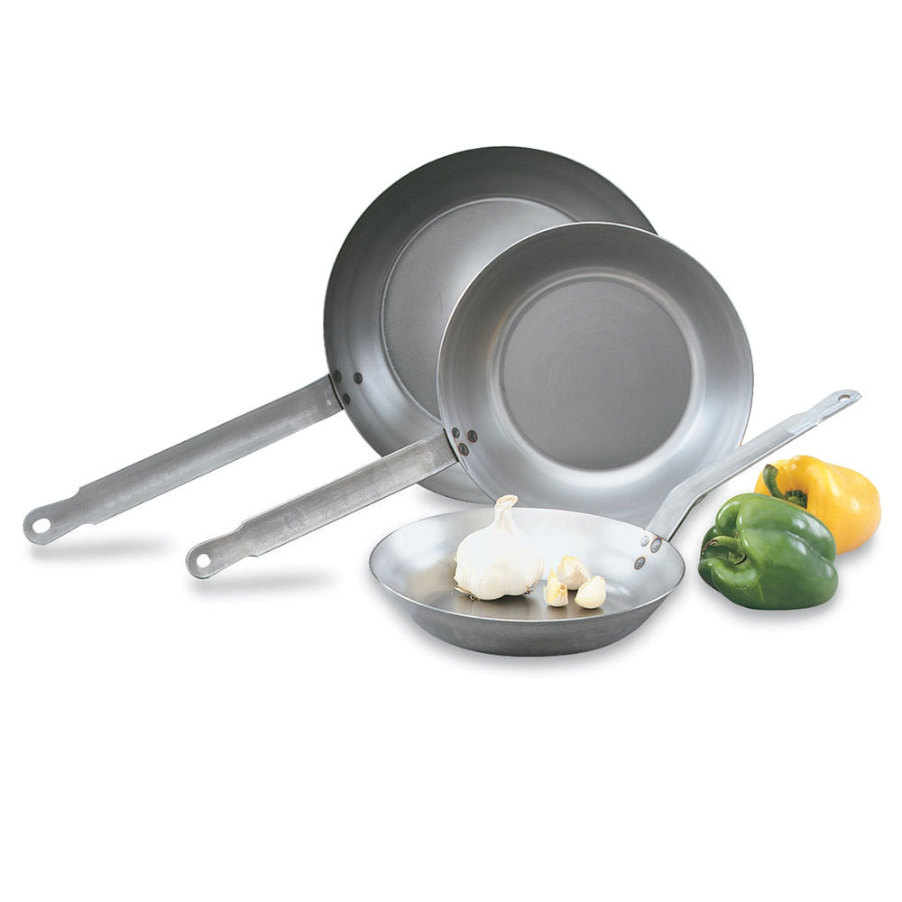 12.5" FRY PAN CARBON STEEL (6)