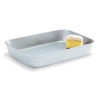 Vollrath 68076 Economy Bake & Roast Pan, 18 Gauge, Aluminum
(w/o Handles) - 3-7/8 qt