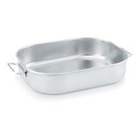 Vollrath 68250 Bake & Roast Pan, 12 Gauge, Aluminum
(W/Handles) - 5-3/8 qt