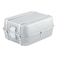 Vollrath 68360 Aluminum Double Roaster W/Straps - 20-1/8" x
16-1/8" x 9-3/4"
