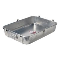 Vollrath 68362 Roasting Pan Bottom W/Straps, Aluminum -
29-1/2 qt; 24" x 18" x 4-3/4"