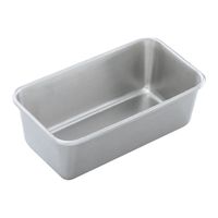 Vollrath 72060 Wear-Ever Loaf Pan, Stainless Steel - 5" x
10" x 4"