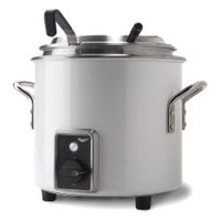 Vollrath 7217750 Retro Stock Pot Kettle Rethermalizer,
White, Aluminum - 11 qt