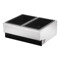 Vollrath 72789 Cayenne Dual food Warmer, Stainless Steel -
24-1/2" x 30-1/2" x 12-1/2"