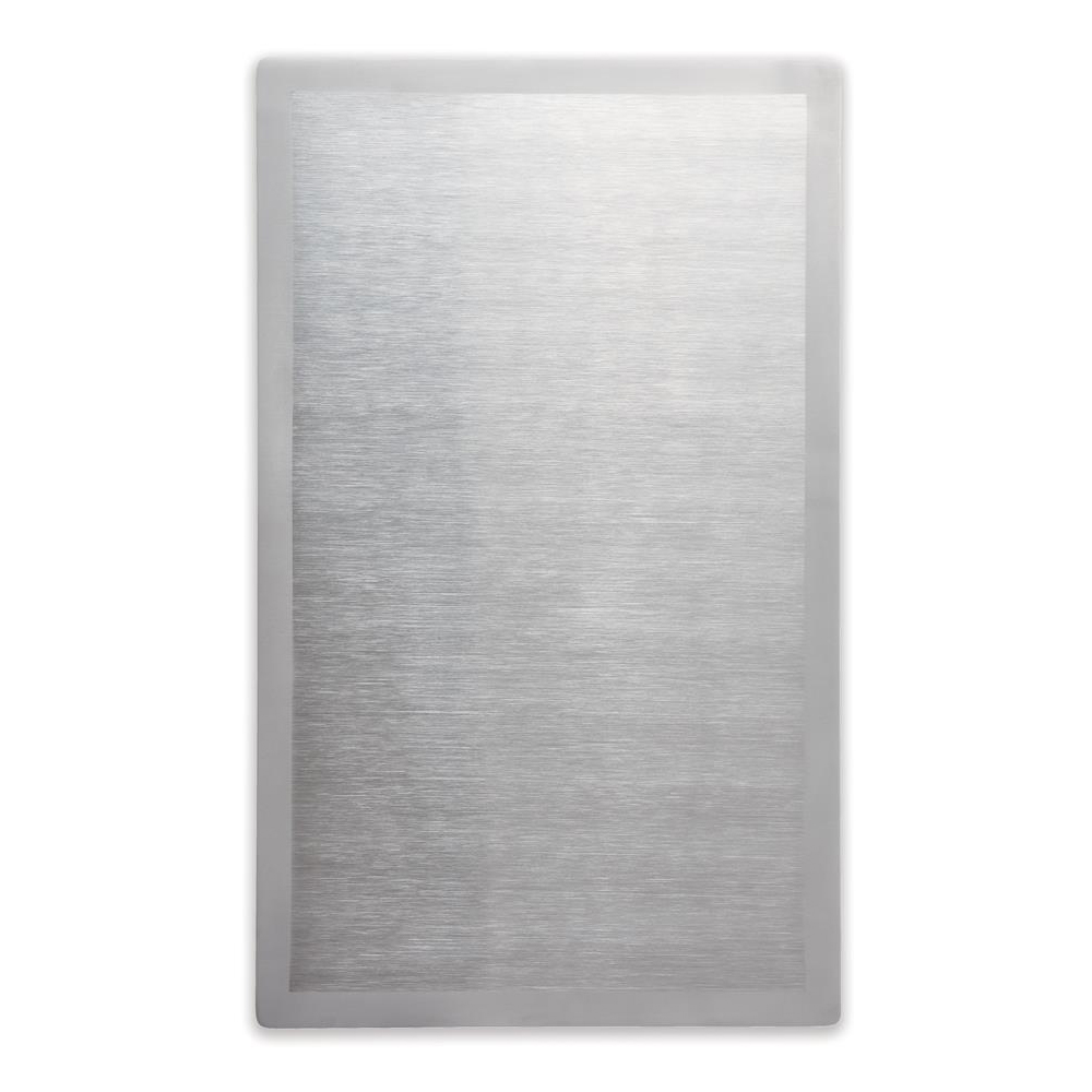 SOLID TEMPLATE SS W/ SATIN EDG