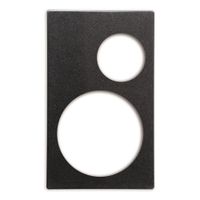 Vollrath 8243410 Miramar Single Size Template w/ (1) Large &
(1) Small Round Cutout, Night Sky - 12-3/4" x 21-1/2"