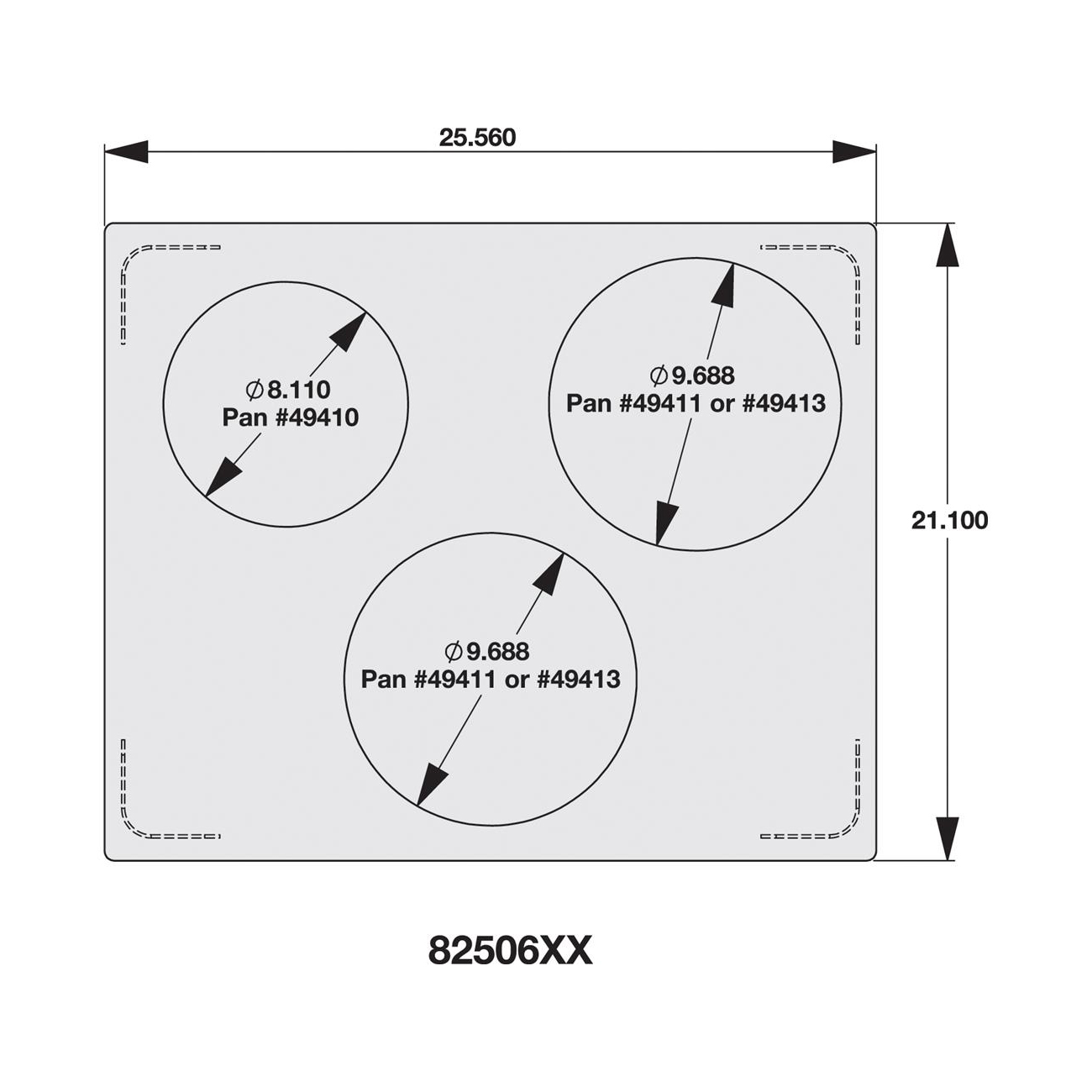 MIRAMAR ADAPTER PLATE