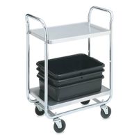 Vollrath 97161 Utility Cart, 2-Shelf, Stainless Steel - 500
lb