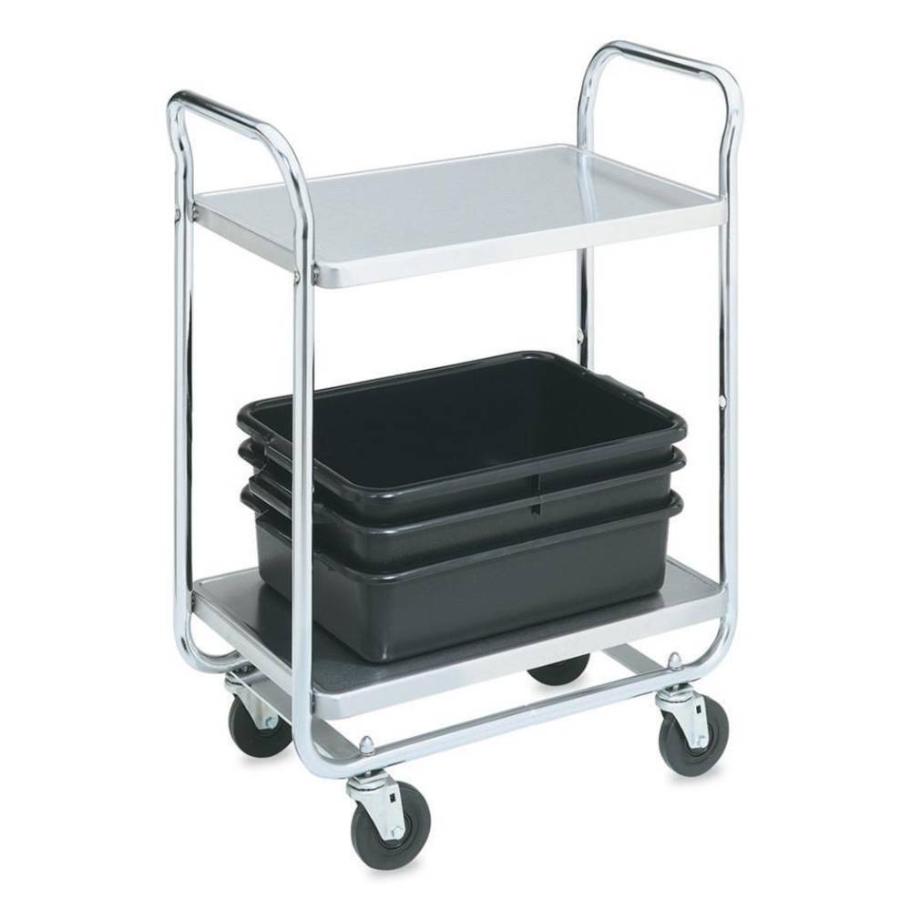 CART UTILITY 2-SHELF S/S