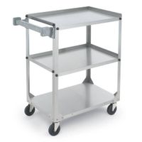 Vollrath 97120 Utility Cart, 3-Shelf, Stainless Steel - 300
lb