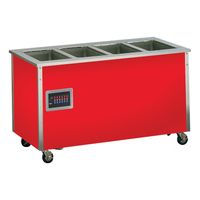 Vollrath 98888 Signature Server Hot Food Base, Stainless
Steel, 6-Well (w/ Touch-Temp Panel) - 88" x 28" x 34"