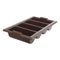 Vollrath 1375-01 Flatware Holder Brown Plastic - 20-7/8" x
12-7/8"