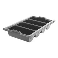 Vollrath 1375-31 Flatware Holder Gray Plastic - 20-7/8" x
12-7/8"