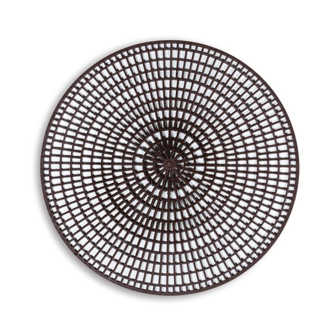 TRAY MATE ROUND BLACK    (240)